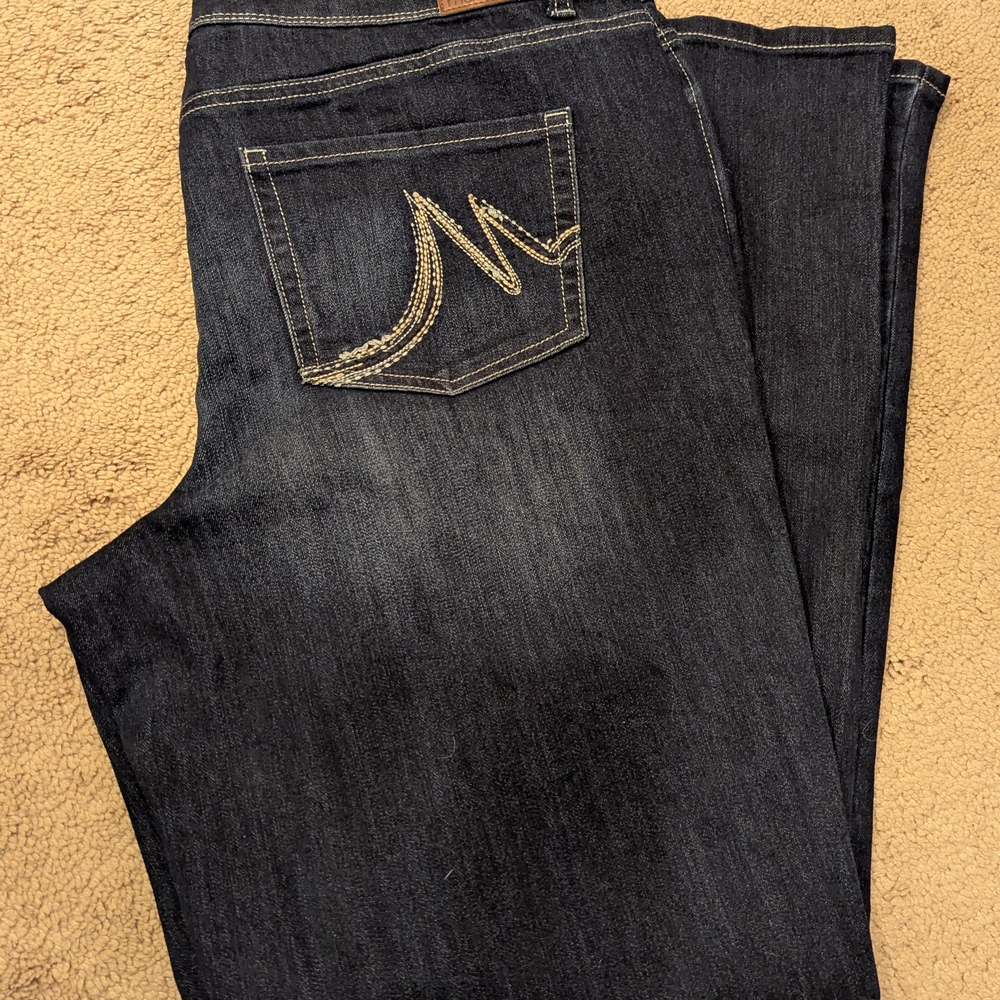 Maurices Blue Bootcut Jeans with Classic Design